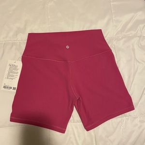 NWT Lululemon Align High-Rise Short Pink Lychee